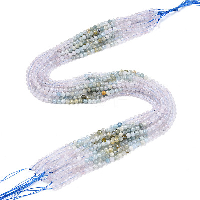 Natural & Synthetic Mixed Gemstone Beads Strands G-D080-A01-01-12-1