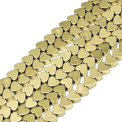 Electroplate Non-magnetic Synthetic Hematite Beads Strands G-S352-56-1