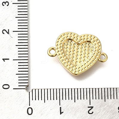 Rack Plating Brass Connector Charm KK-P287-55G-1