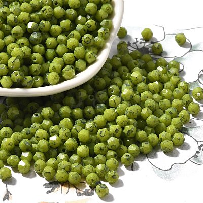 Picasso Baking Paint Glass Seed Beads SEED-A032-02A-07-1
