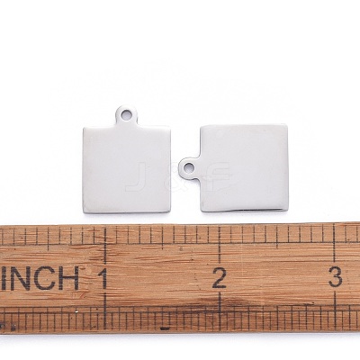Tarnish Resistant 304 Stainless Steel Pendants STAS-I140-23A-S-1