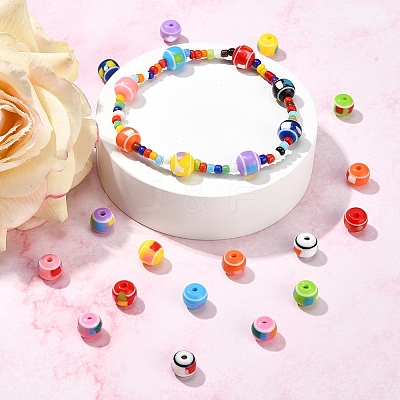 50Pcs Resin Beads RESI-YW0001-16-1