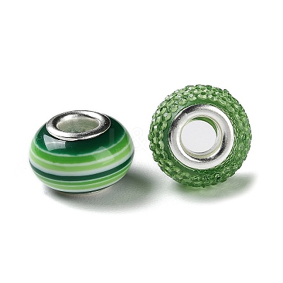 Resin European Beads RESI-G080-01B-1
