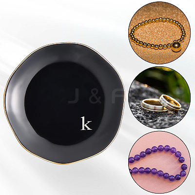 Round Ceramic Jewelry Dish AJEW-WH20067-015C-1