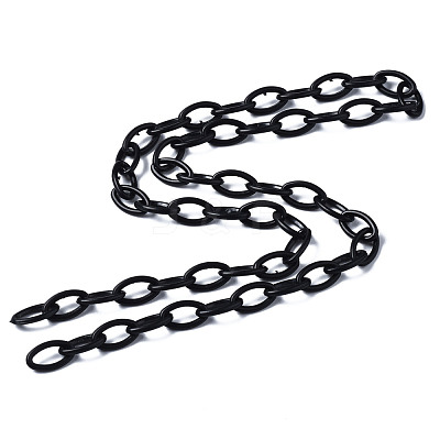 Handmade Opaque Acrylic Cable Chains KY-N014-001A-1