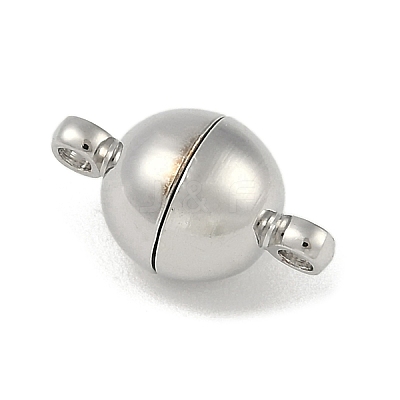 Rack Plating Brass Magnetic Clasps KK-Z070-20P-01-1