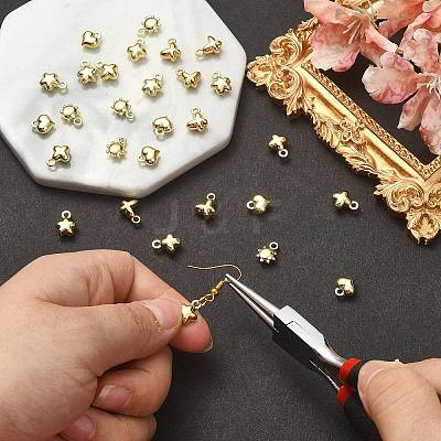 30Pcs 5 Style Alloy Charms FIND-CJ0001-45-1