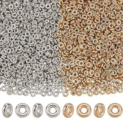 2000Pcs 2 Colors CCB Plastic Beads CCB-PA0001-01-1