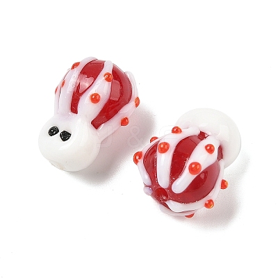 Handmade Lampwork Beads LAMP-R001-04E-1
