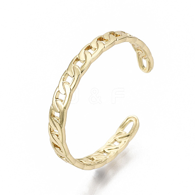 Brass Cuff Finger Rings LS-RJEW-N030-006-NF-1