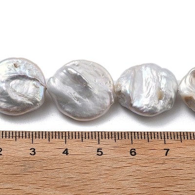 Natural Baroque Keshi Pearl Beads Strands PEAR-P064-08A-01A-1