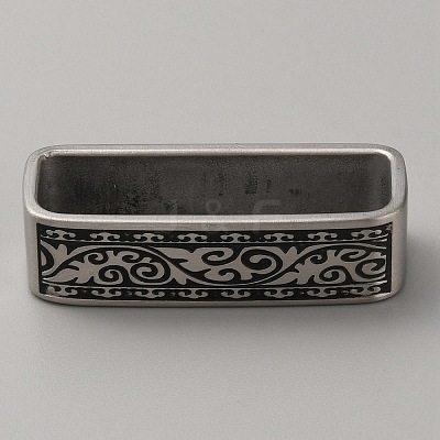 304 Stainless Steel Loop Keepers AJEW-WH0415-44B-1