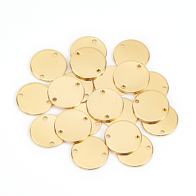 Smooth Brass Links KK-BC0001-51G-1