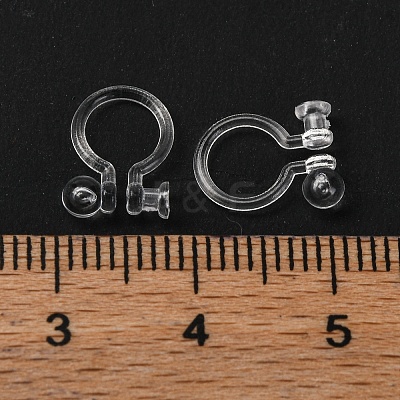 Silicone Clip-on Earring Findings FIND-K019-01B-1