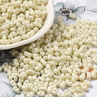 Baking Paint Glass Seed Beads SEED-K009-01A-22-1