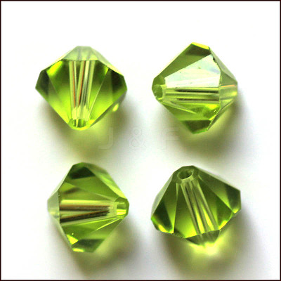 Imitation Austrian Crystal Beads SWAR-F022-6x6mm-252-1