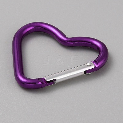 Aluminum Locking Carabiner Clasps WH-WG25439-05-1