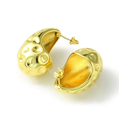 Brass Stud Earring EJEW-C072-05G-1