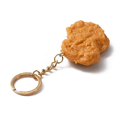 Imitation Food Keychains KEYC-WH0024-21B-1