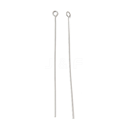 304 Stainless Steel Eye Pins STAS-K293-13P-0.6x60mm-1