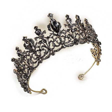 Rhinestone Hair Bands PW-WGED46A-01-1