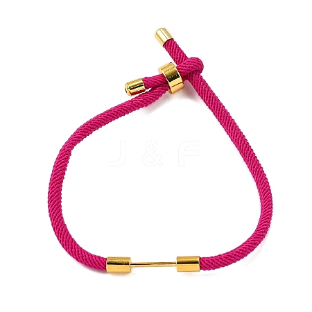Braided Nylon Cord Bracelet Making MAK-A017-D03-35G-1