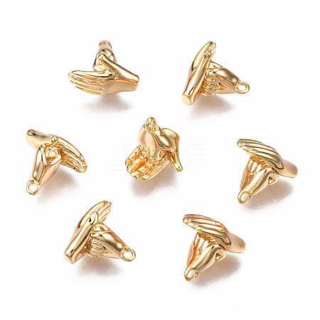 Brass Charms KK-Q277-027-NF-1