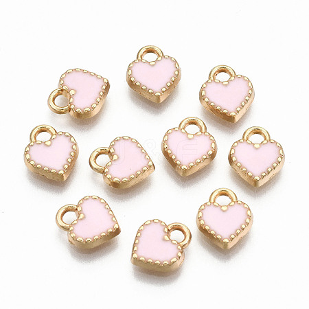 Alloy Enamel Charms ENAM-S126-015B-RS-1