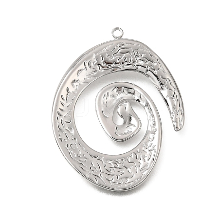 304 Stainless Steel Pendants SA-CBAD9BF-02P-1
