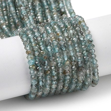 Natural Apatite Beads Strands G-G189-C03-02-1