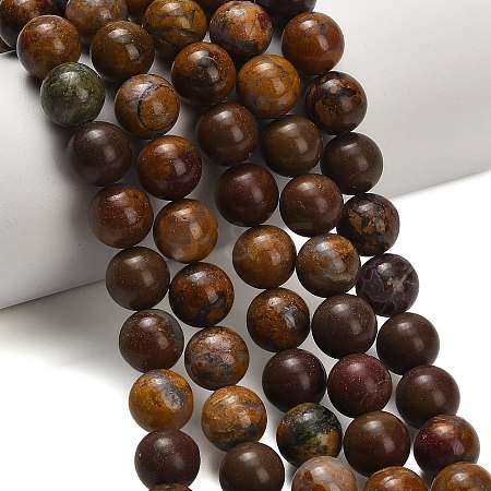 Natural Wealth Stone Beads Strands G-C289-B01-10mm-1