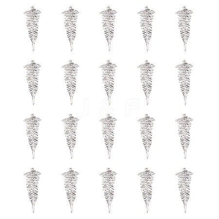 20Pcs Tibetan Style Alloy Big Pendants FIND-FH0010-41-1
