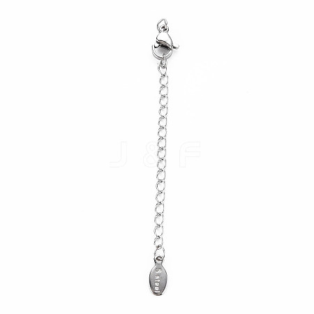 Tarnish Resistant 304 Stainless Steel Chain Extender X-STAS-N088-41P-1