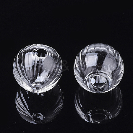 Handmade Blown Glass Globe Bottles BLOW-T001-03-1