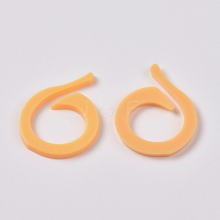 Plastic Counting Split Ring DIY-WH0152-24A-04-1