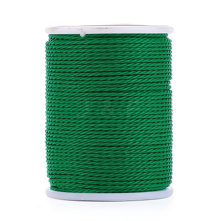 Round Waxed Polyester Cord X-YC-G006-01-1.0mm-18-1