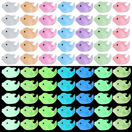 70Pcs 7 Colors Luminous Resin Home Display Decorations RESI-SZ0003-31-1
