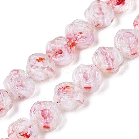 Handmade Lampwork Beads Strands LAMP-T021-26C-1