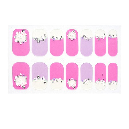 Full Cover Nombre Nail Stickers MRMJ-S060-ZX3462-1