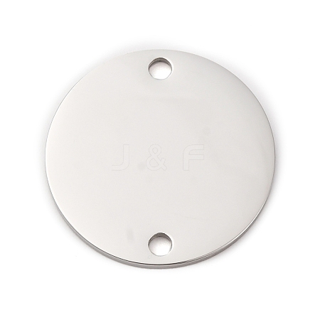304 Stainless Steel Connector Charms STAS-P398-01P-1