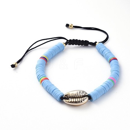 Adjustable Nylon Cord Braided Bead Bracelets BJEW-JB04886-06-1