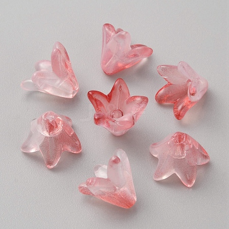 Handmade Lampwork Beads Cap LAMP-TAC0006-08H-1