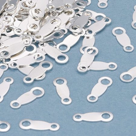 Brass Chain Tabs KK-L205-01S-1