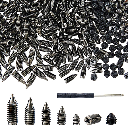 420Pcs Plain Carbon Steel Screw FIND-HS0002-26B-1