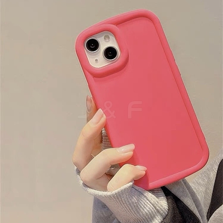 Candy Solid Color Matte Silicone Mobile Phone Cover PW-WG8646B-45-1