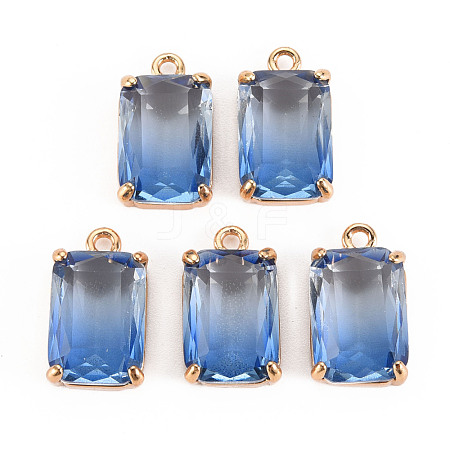 Gradient Color Glass Pendants GLAA-S193-008-A02-1