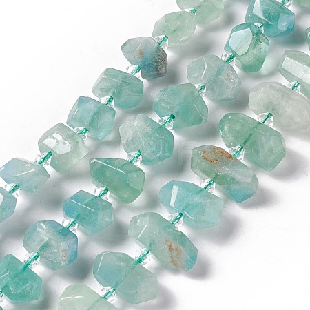 Natural Fluorite Beads Strands G-F719-22-1