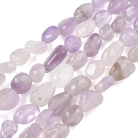 Natural Amethyst Beads Strands G-C286-A24-1