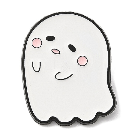 Halloween Ghost Enamel Pin JEWB-E023-05EB-05-1
