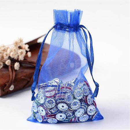 Organza Gift Bags with Drawstring X-OP-R016-10x15cm-10-1